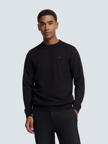 No Excess Sweater in Black: front