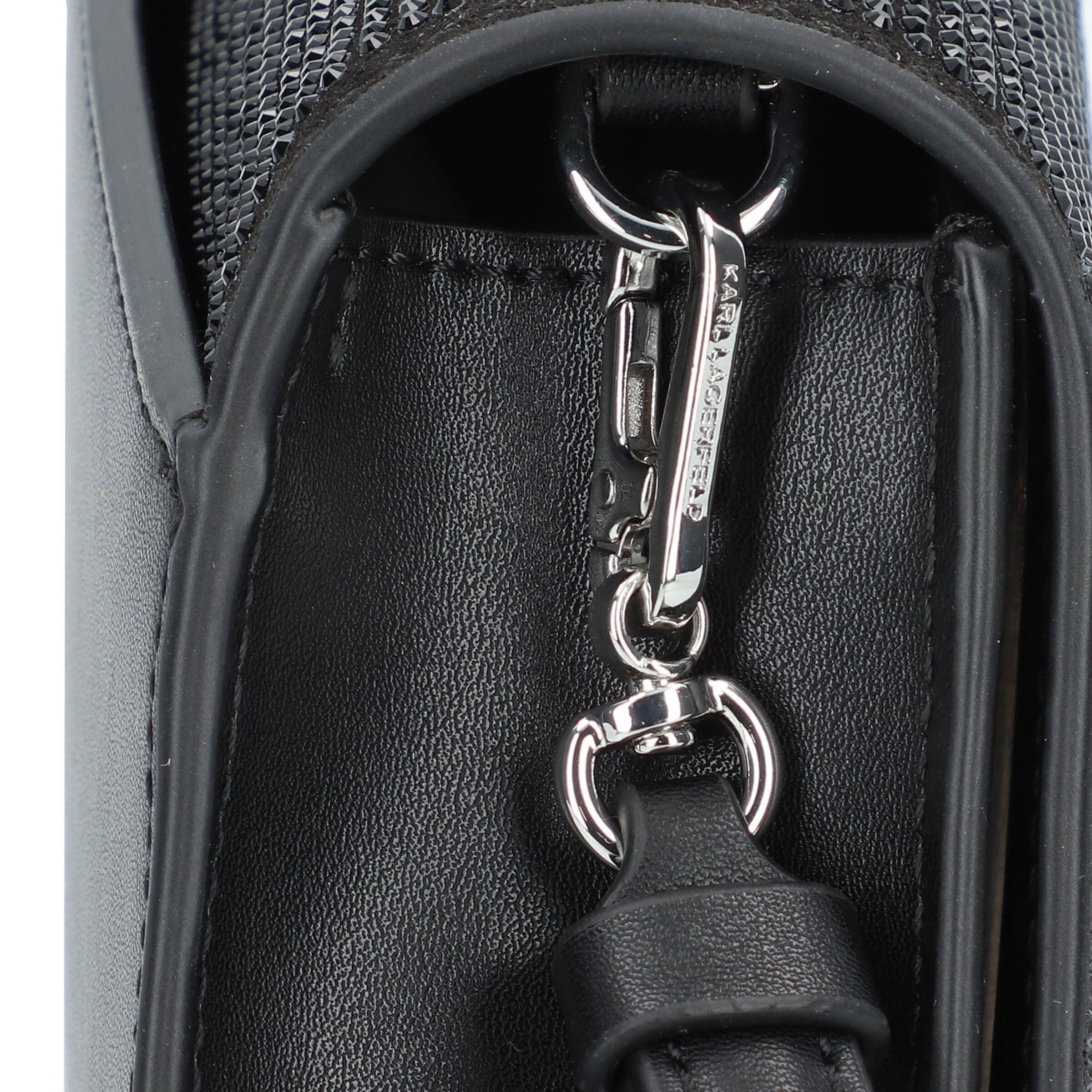 Pochette Karl Lagerfeld en noir