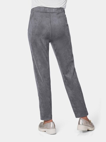 Regular Pantalon Goldner en gris