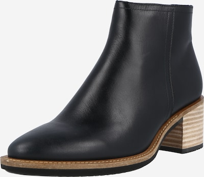 Botine ECCO pe negru, Vizualizare produs