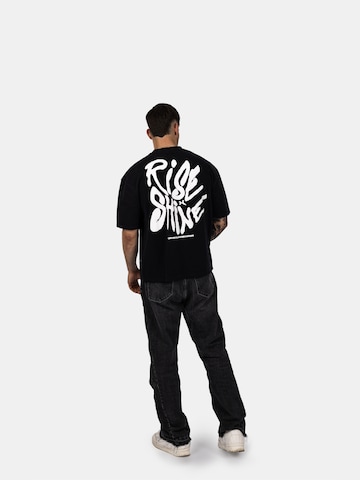 Crystal Paris Shirt 'Shine' in Zwart