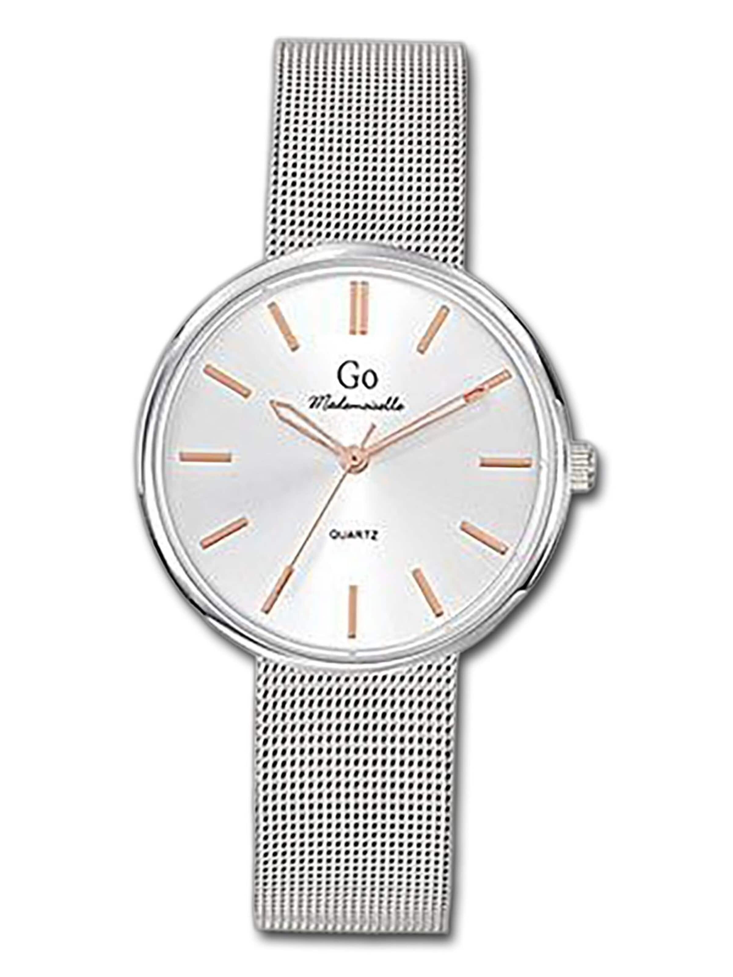 GO GirlOnly Analoog horloge in Zilver: voorkant