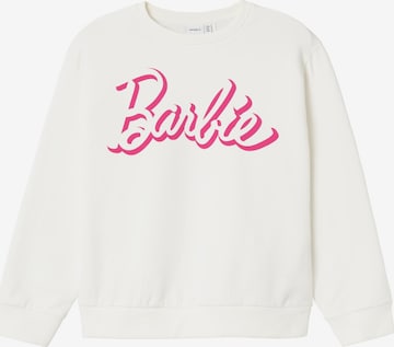 Sweat-shirt 'DALMA' NAME IT en blanc : devant