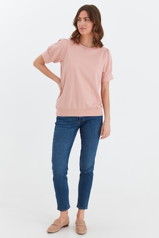 Fransa Sweatshirt in Pink