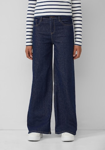 Wide Leg Jean s.Oliver en bleu : devant