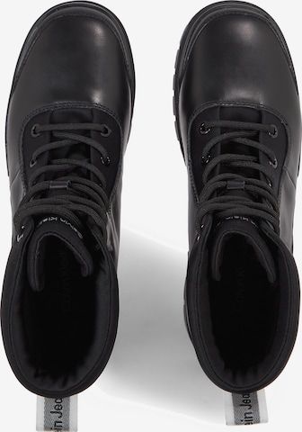 Calvin Klein Ботинки на шнуровке в Черный