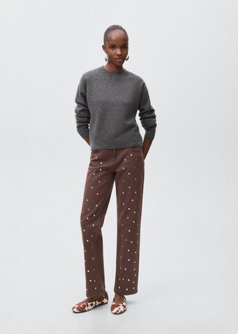 MANGO TEEN Pullover 'Estrella' in Grau