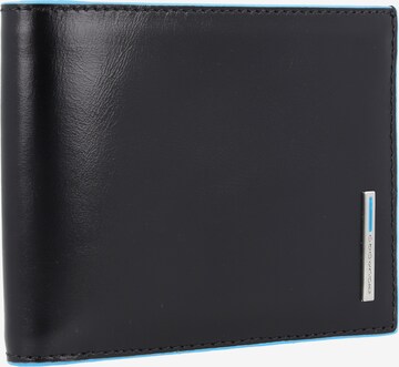 Piquadro Wallet 'Blue Square' in Black