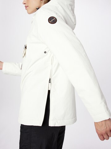 Veste fonctionnelle 'RAINFOREST' NAPAPIJRI en blanc