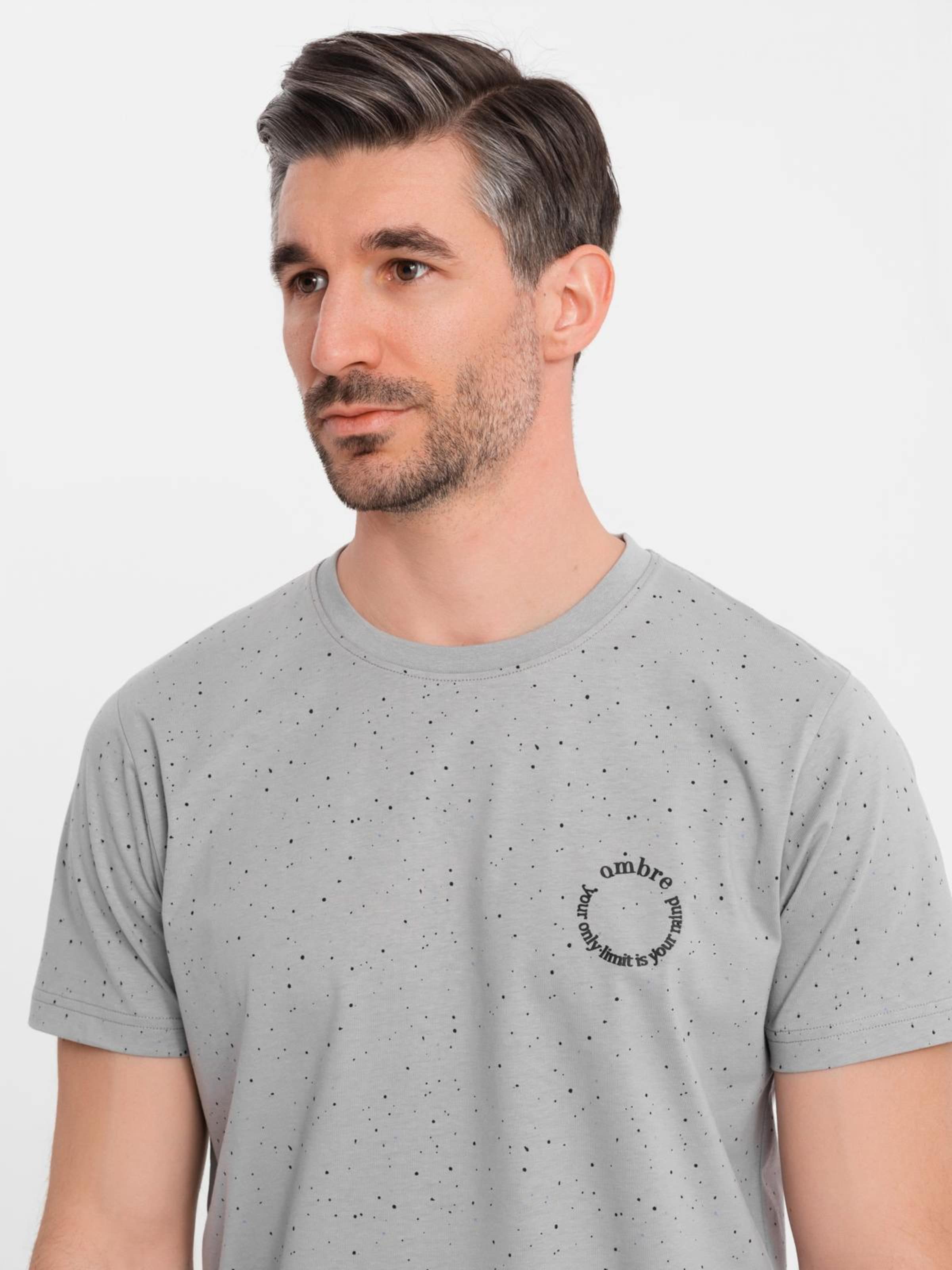 Ombre Shirt in Grijs