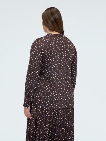 Chemisier Fiorella Rubino en marron