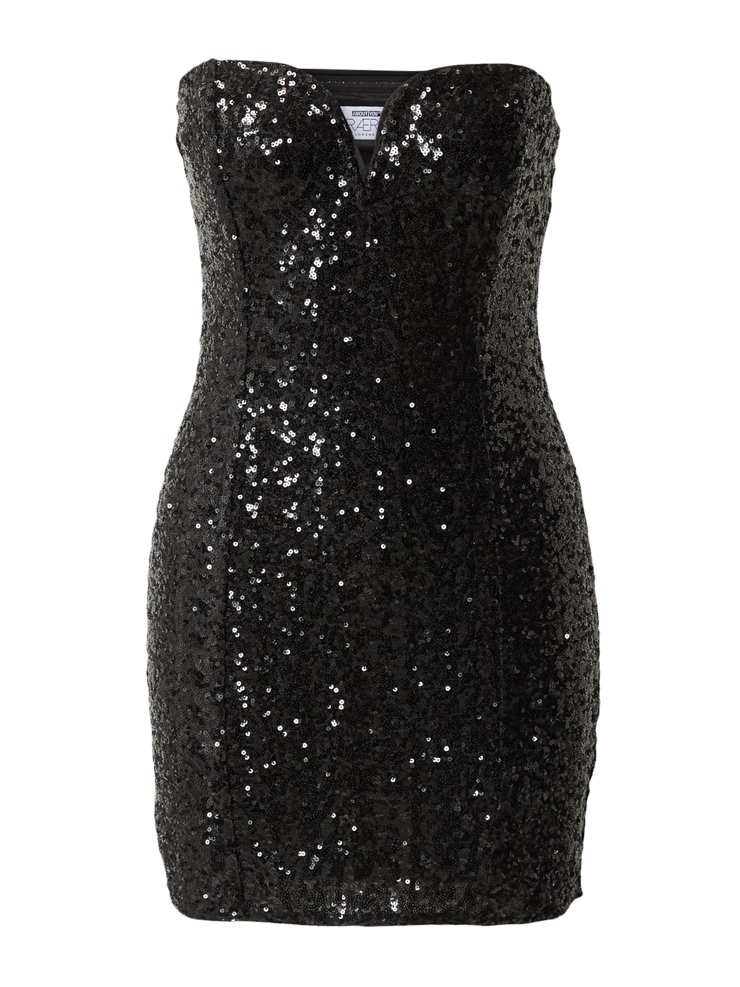 RÆRE by Lorena Rae Dress 'Leila' in Black: front