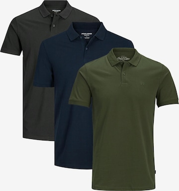 JACK & JONES Shirt 'Basic' in Black: front