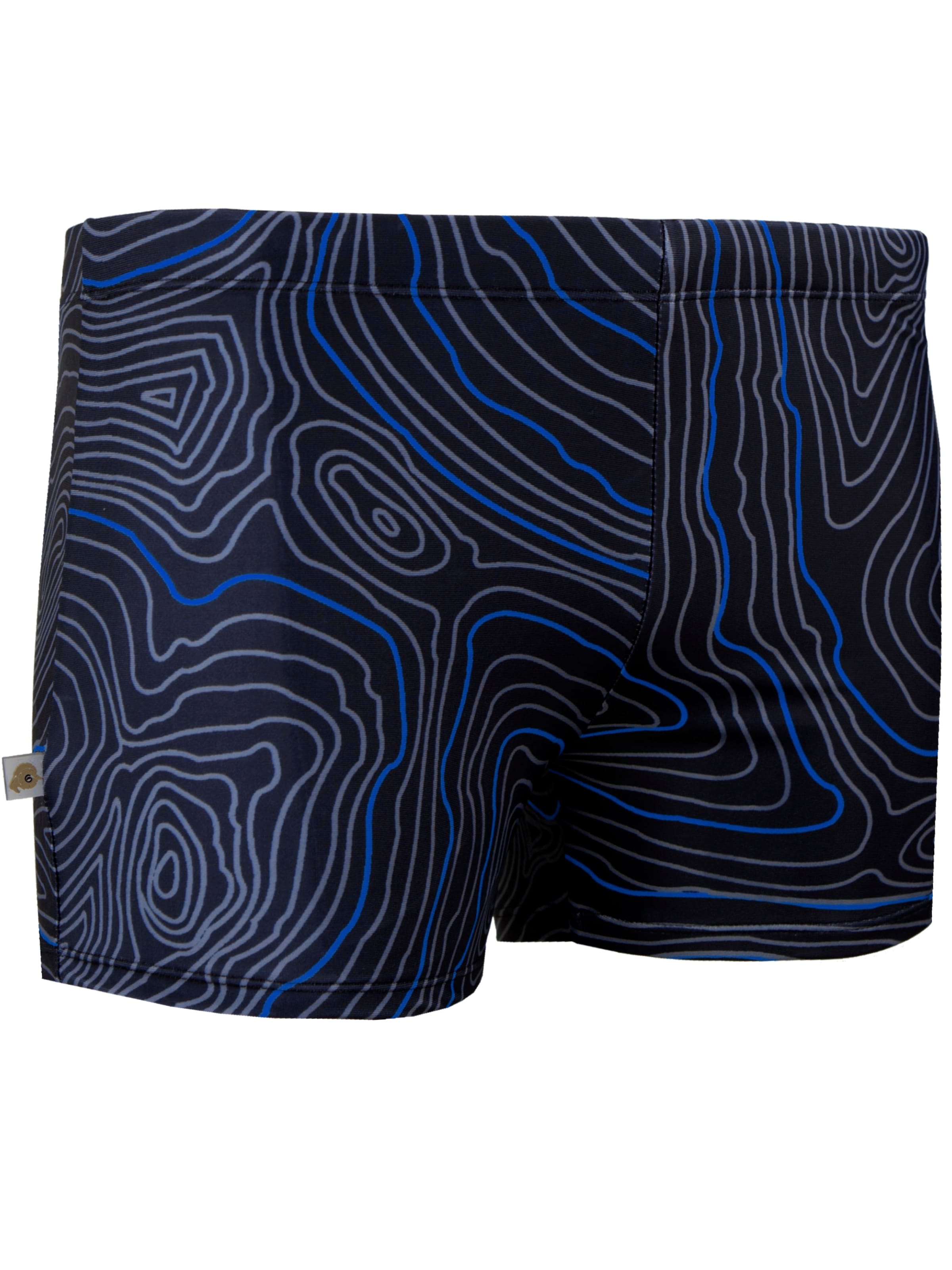 Guggen Mountain Badeshorts 'Badehose TS1-2-3' in Blau: Vorderseite