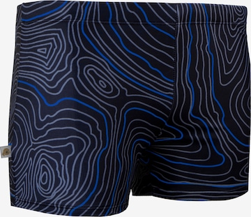 Guggen Mountain Badeshorts 'Badehose TS1-2-3' in Blau: Vorderseite
