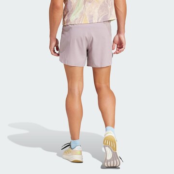 ADIDAS PERFORMANCE Slimfit Sportbyxa ' Move for the Planet ' i lila