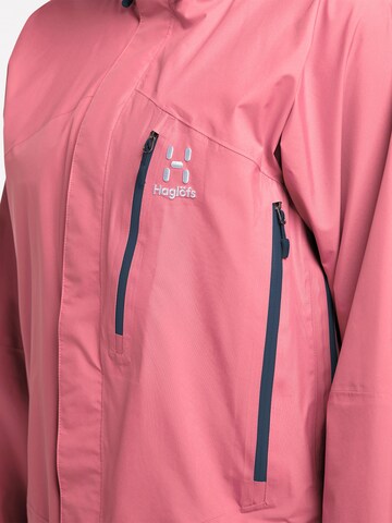 Haglöfs Outdoor Jacket 'Astral GTX' in Pink