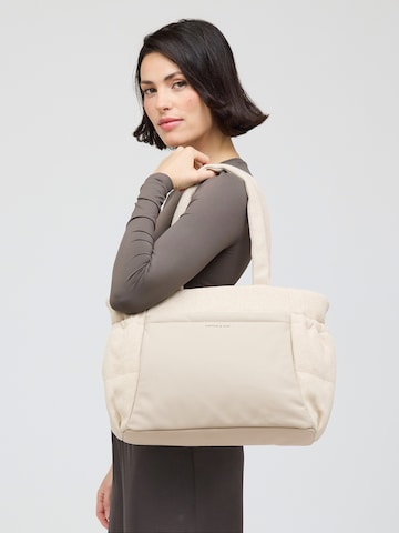Kapten & Son Shopper 'Hellvi Cloud Medium'‌‌‌‌‌‌‌‌ in Weiß