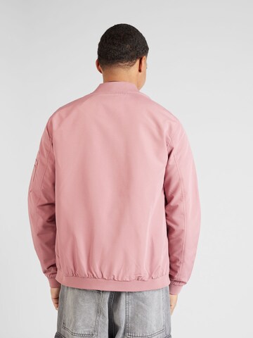 JACK & JONES Regular fit Between-season jacket 'Rush' in Pink