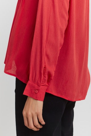 ICHI Blouse 'IHMARRAKECH SO' in Red