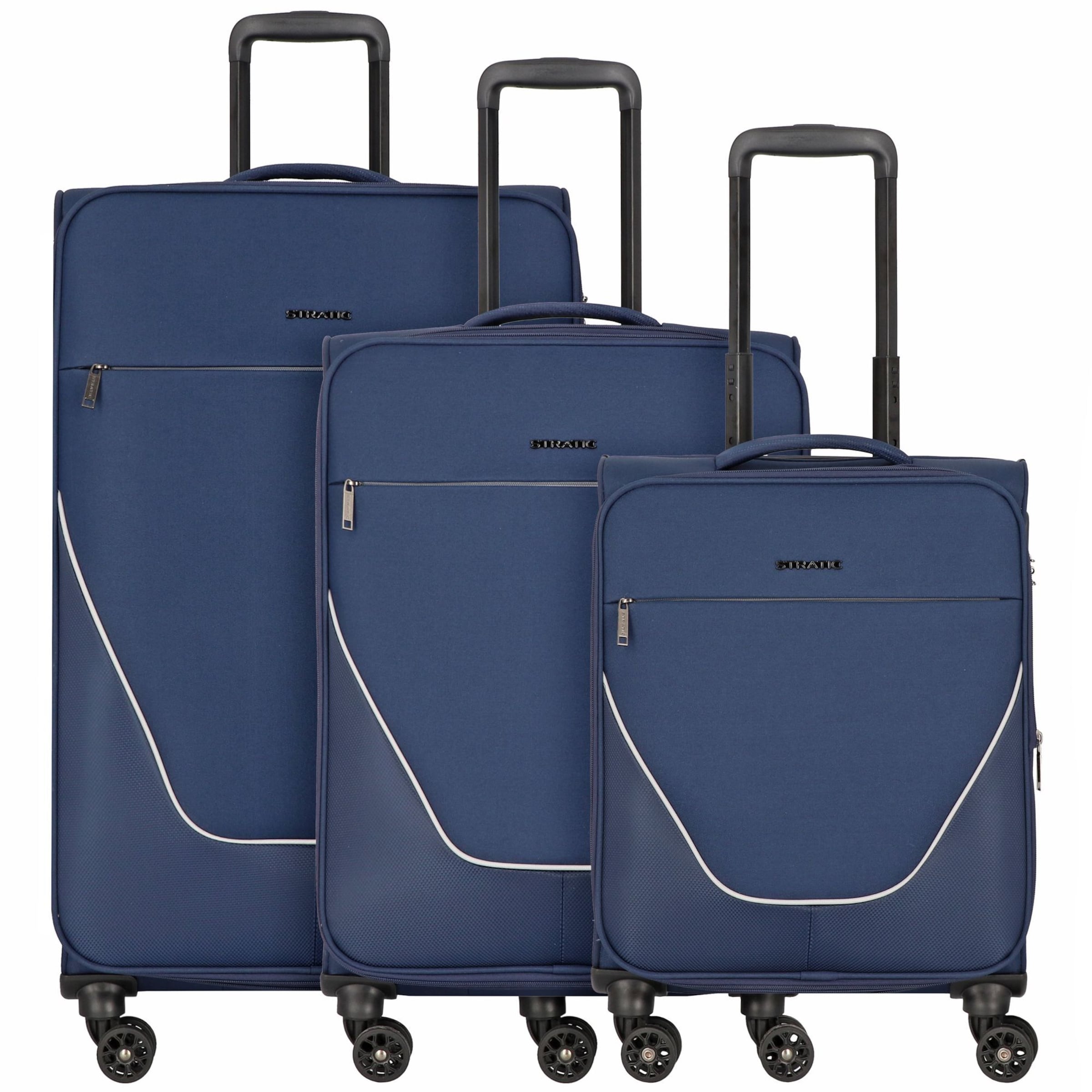Stratic Kofferset in Blau: Vorderseite