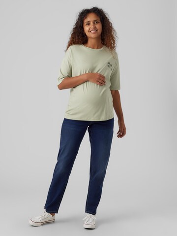 Vero Moda Maternity Regular Jeans 'Zia' in Blauw