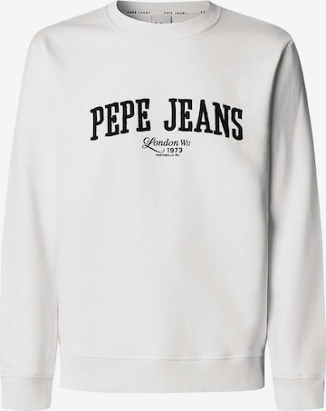 Felpa 'Derril' di Pepe Jeans in bianco: frontale