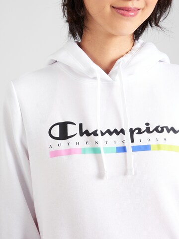 Sweat-shirt Champion Authentic Athletic Apparel en blanc