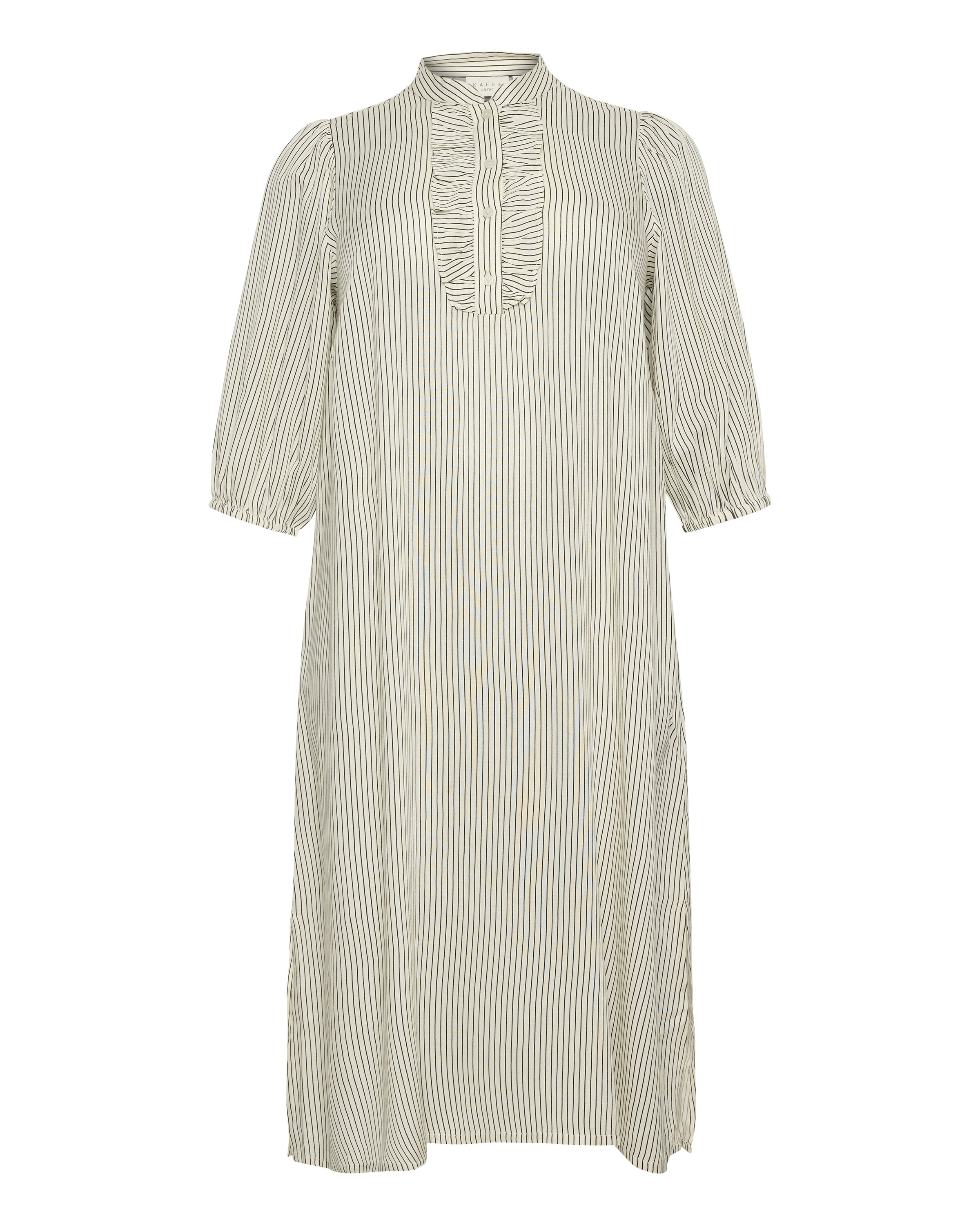 KAFFE CURVE Kleid 'Sidse' in Weiß: Vorderseite