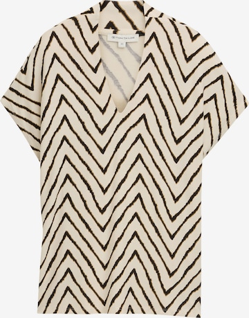 TOM TAILOR Póló - bézs: elől