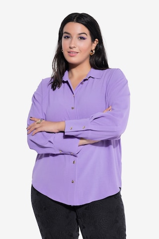 Studio Untold Blouse in Lila: voorkant