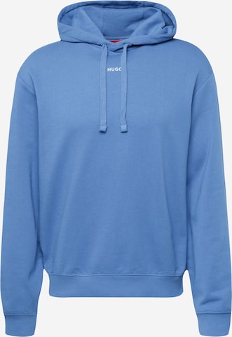 HUGO Sweatshirt i blå: framsida