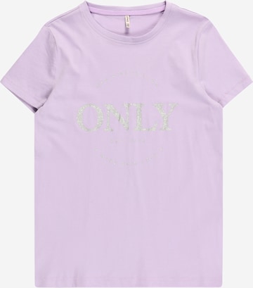 KIDS ONLY Shirt 'Wendy' in Purple: front