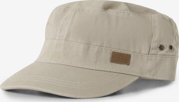 Casquette Nils Sundström en beige : devant