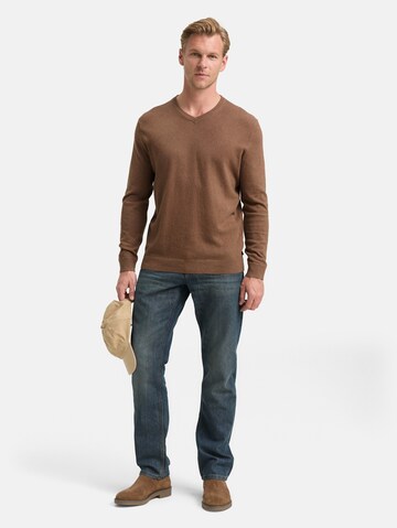 Pull-over TOM TAILOR en marron
