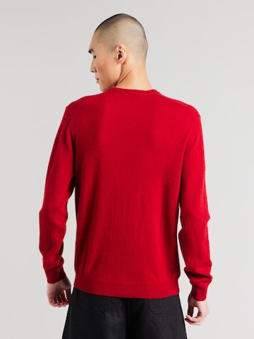 UNITED COLORS OF BENETTON Regular fit Pulover | rdeča barva