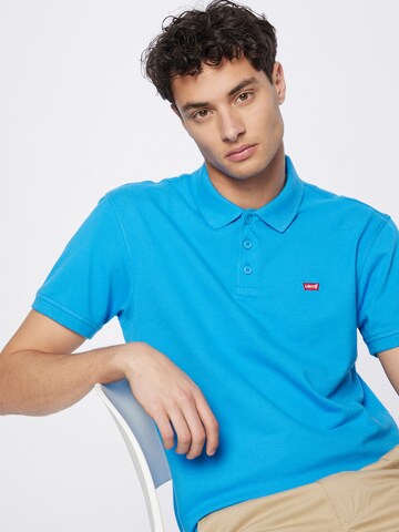 LEVI'S ® T-shirt 'Housemark Polo' i blå