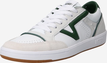 Baskets basses VANS en vert : devant