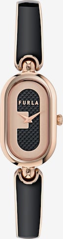 FURLA Analog Watch in Black: front
