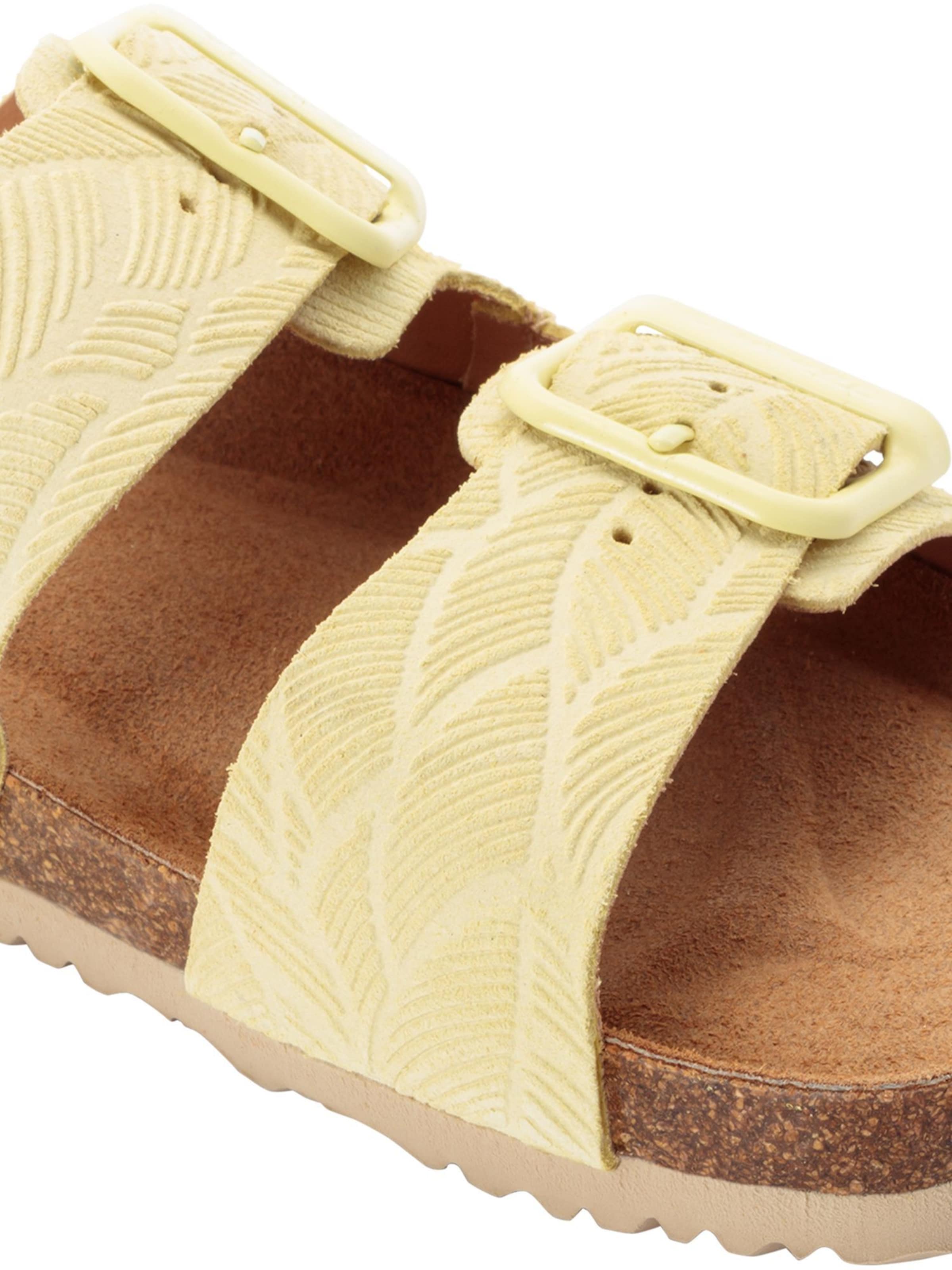 Mule Tamaris en jaune