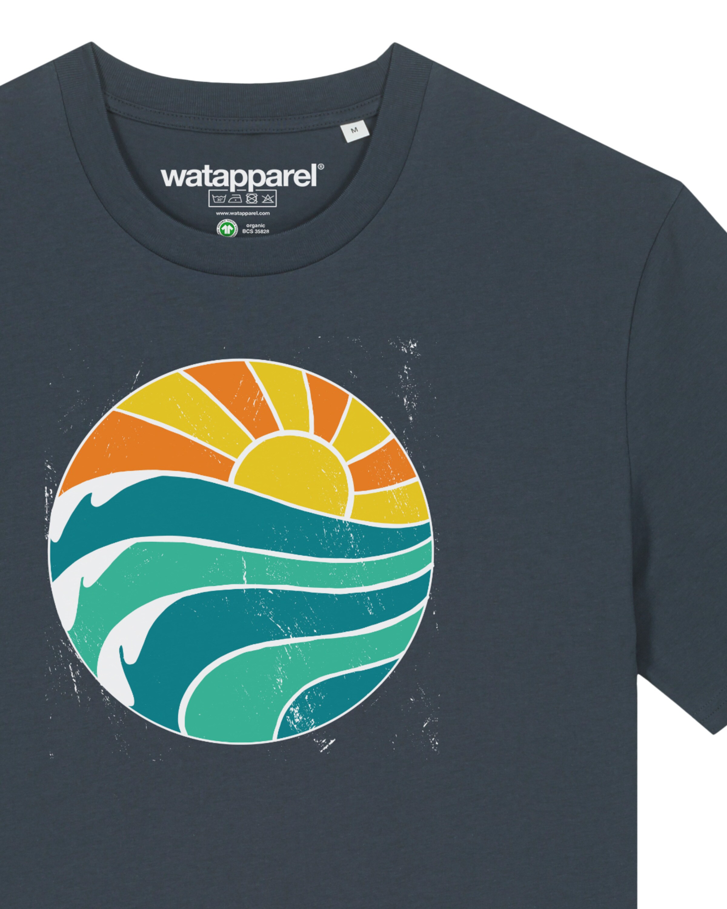 Maglietta ' Summer Sun ' di Watapparel in grigio