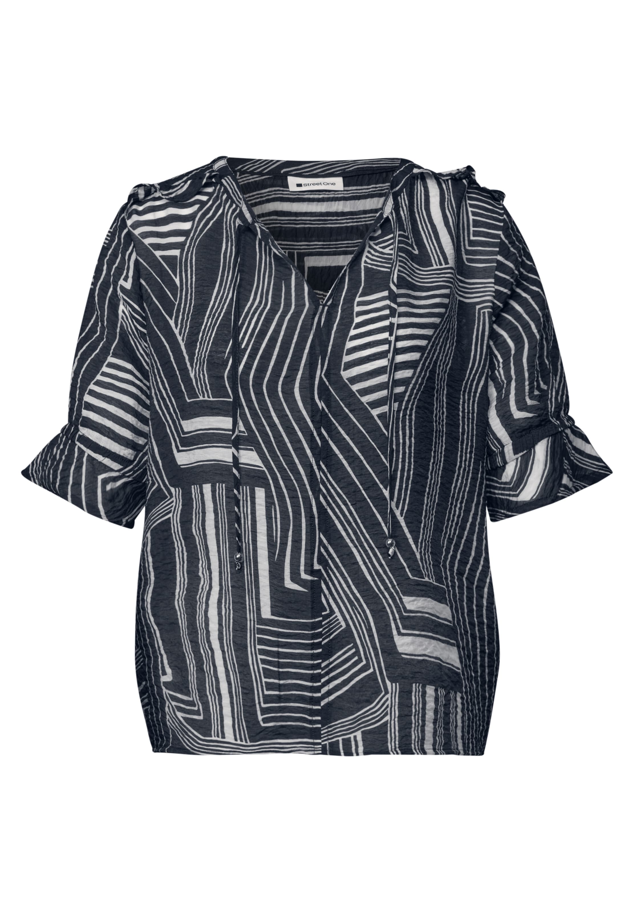 Camicia da donna di STREET ONE in blu: frontale