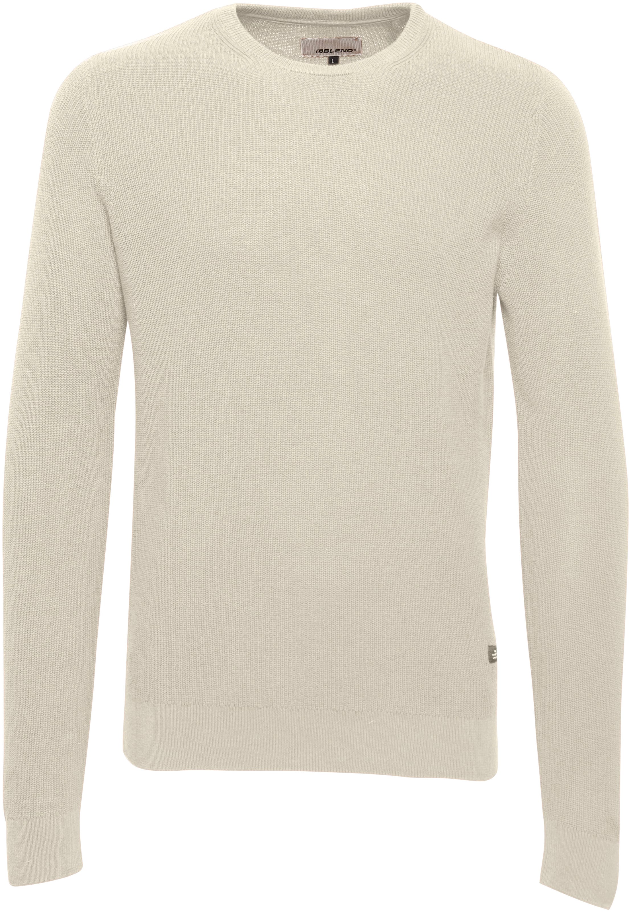 BLEND Sveter 'Codford' - Sivá: predná strana