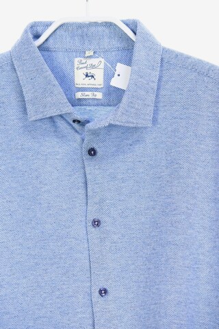 Paul Casual Dpt by Paul Kehl Zürich Button Up Shirt in L in Blue