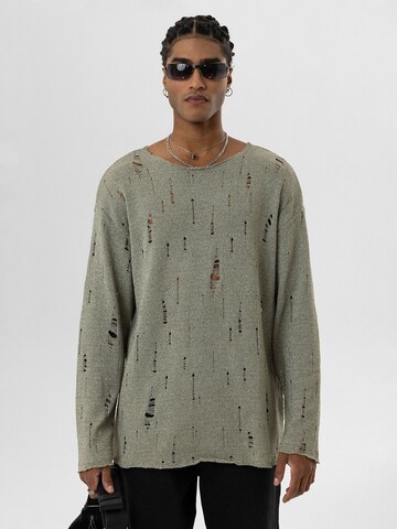 Pullover 'Yuri' di Dandalo in verde: frontale