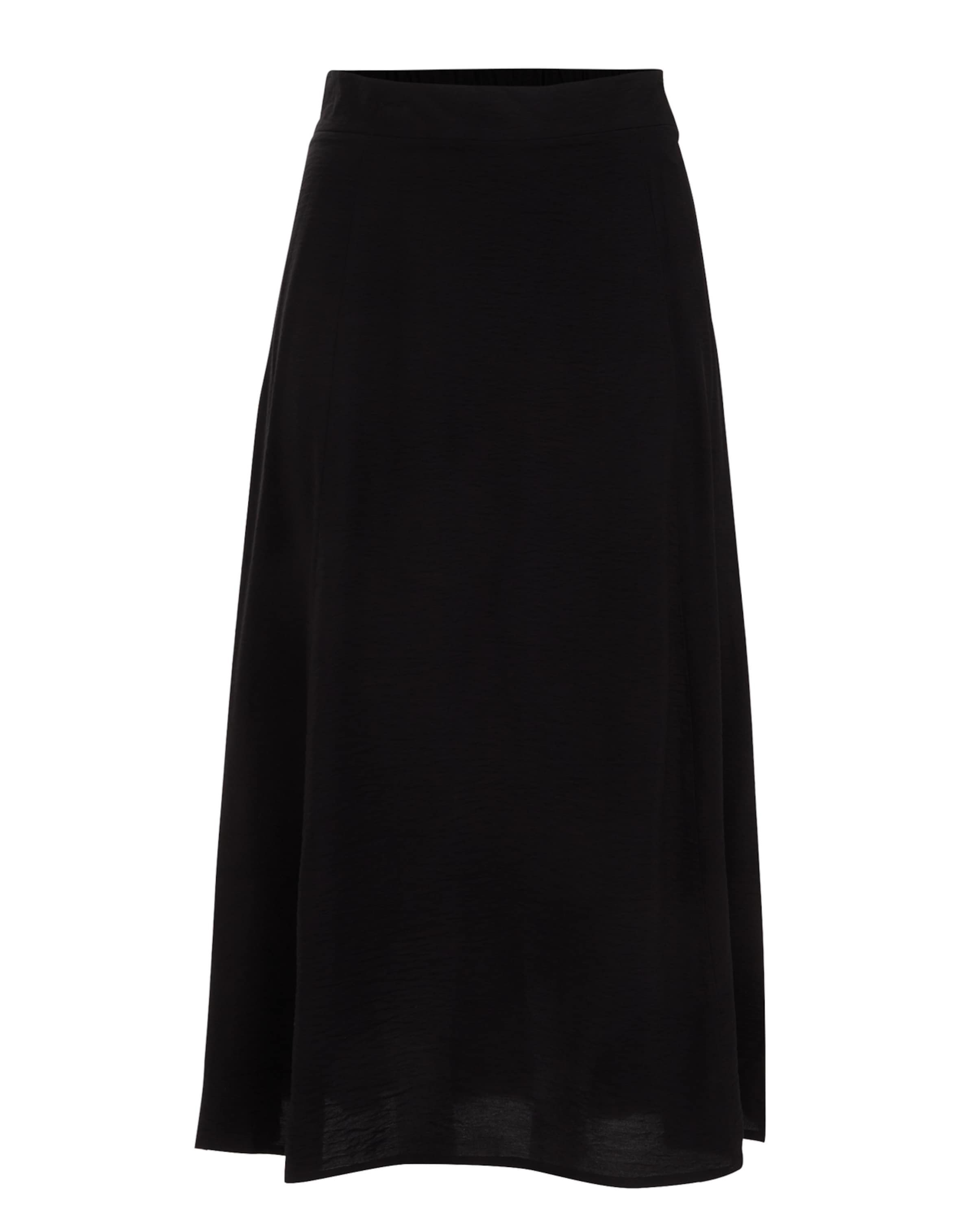 juoda WE Fashion Sijonas: priekis