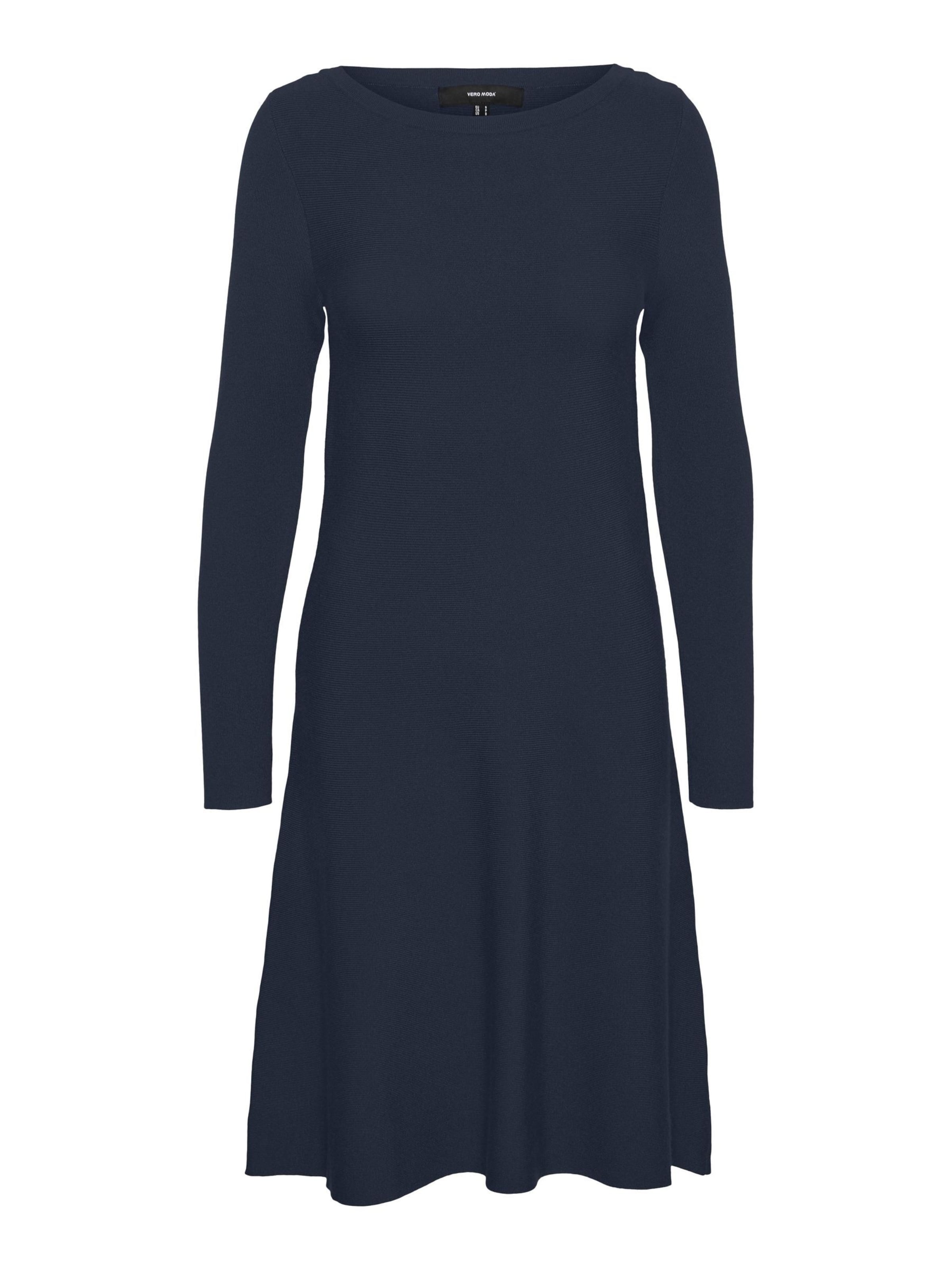 VERO MODA Strickkleid 'NANCY' in Blau: Vorderseite