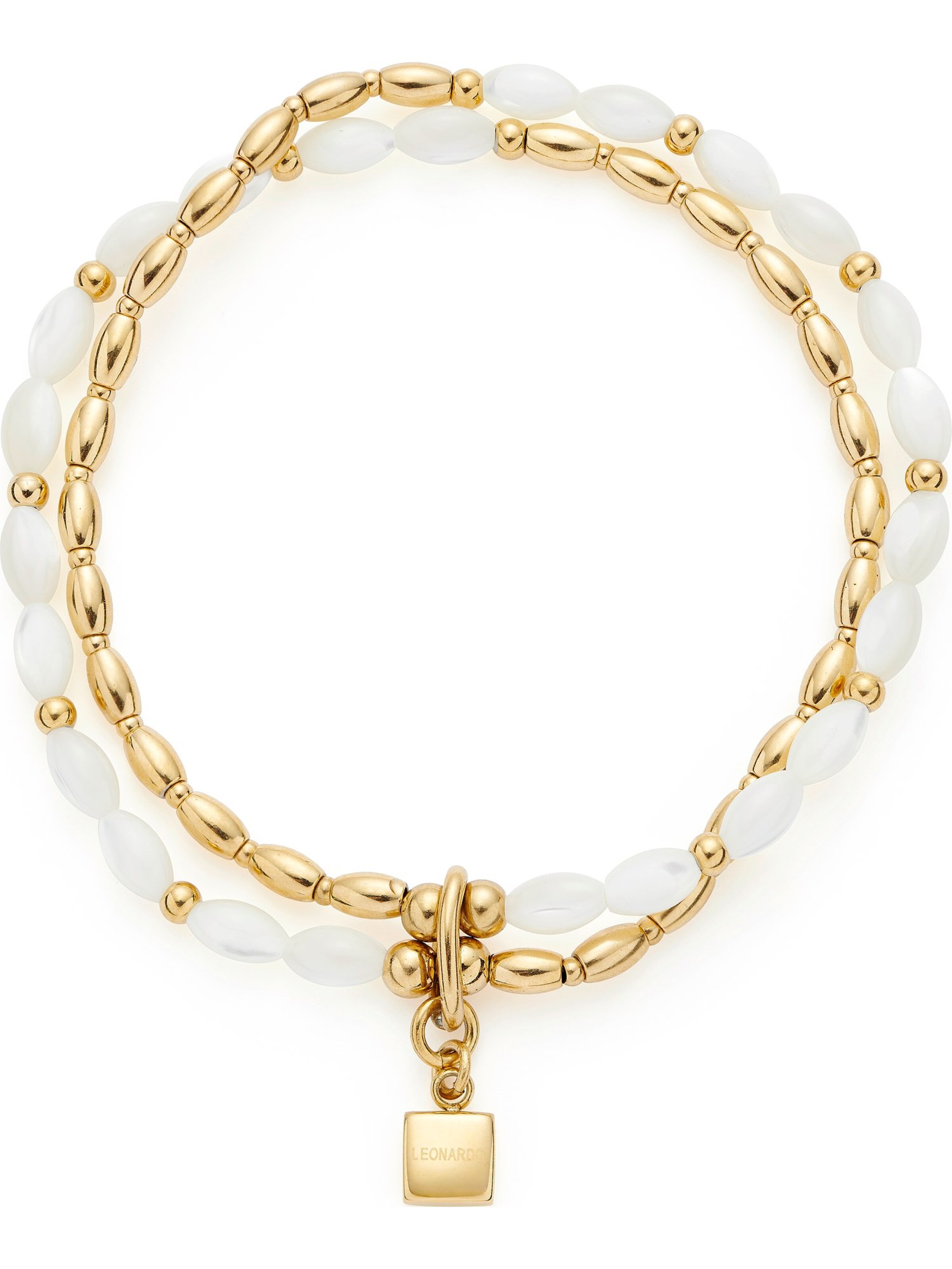 LEONARDO Armband in Gold: Vorderseite