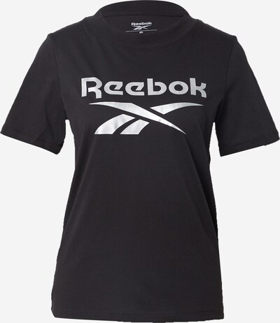 Maglietta Reebok Classics di colore nero / bianco, Visualizzazione prodotti