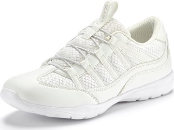 Baskets basses LASCANA en blanc : devant